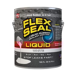 FLEX SEAL  White  Liquid Rubber Sealant Coating  1 gal. 