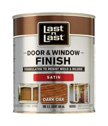 Last n Last Satin Dark Oak Door & Window Finish 1 qt