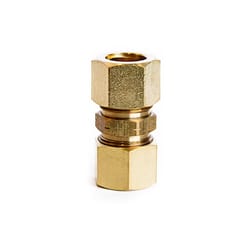 ATC 1/2 in. Compression X 1/2 in. D Compression Yellow Brass Union