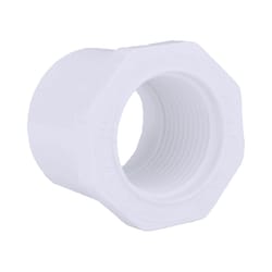Charlotte Pipe Schedule 40 1-1/4 in. Spigot X 1 in. D FPT PVC Reducing Bushing 1 pk