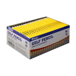 Bazic Products #2HB Golf Pencil 144 pk Yellow