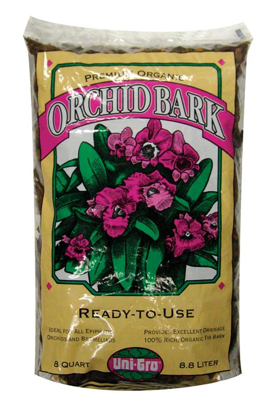 Uni-Gro Brown Bark Mulch 8 quart - 100-00190 - Gardening  sku 100-00190