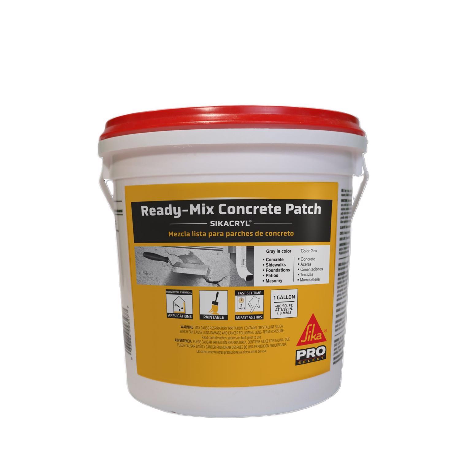 コンクリート　CONCRETE Sakrete Concrete Repair Compound, Pail, Gray, Sakrete 120547
