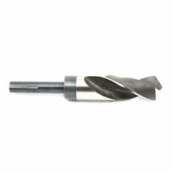 Forney Command Pro 1-1/16 in. High Speed Steel Silver and Deming Drill Bit 3-Flat Shank 1 pc