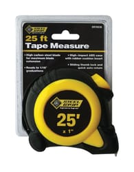 Steel Grip 25 ft. L X 1 in. W Tape Measure 1 pk