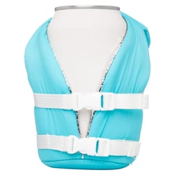 Puffin Drinkwear 12 oz Blue Polyester Life Vest Bottle Holder