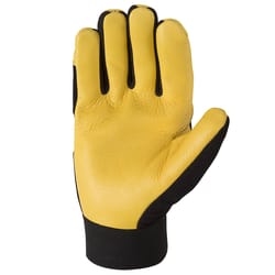 Wells Lamont Men's General Purpose Work Gloves Black L 1 pk