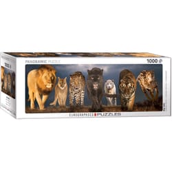 Eurographics Big Cats Jigsaw Puzzle Multicolored 1000 pc
