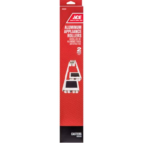 Ace 1-1/8 in. D Appliance Roller 2000 lb 2 Pk