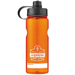 Ergodyne Chill-Its 34 oz Orange BPA Free Wide Mouth Water Bottle