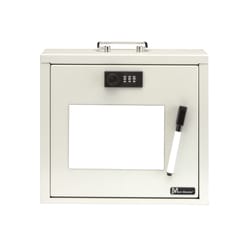 Med-Master 9.5 in. H X 10.75 in. W X 3.75 in. D Square Medicine Cabinet