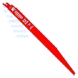 Diablo 12 in. Bi-Metal Variable Tooth Reciprocating Saw Blade 4/6 TPI 5 pk