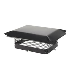 HY-C Draft King various in. Powder Coated Steel Chimney Cap