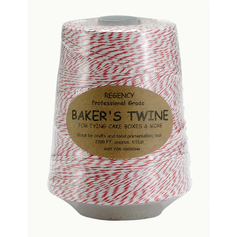 Regency 24000 in. L Red/White Braided Cotton Baker's Twine Ace Hardware
