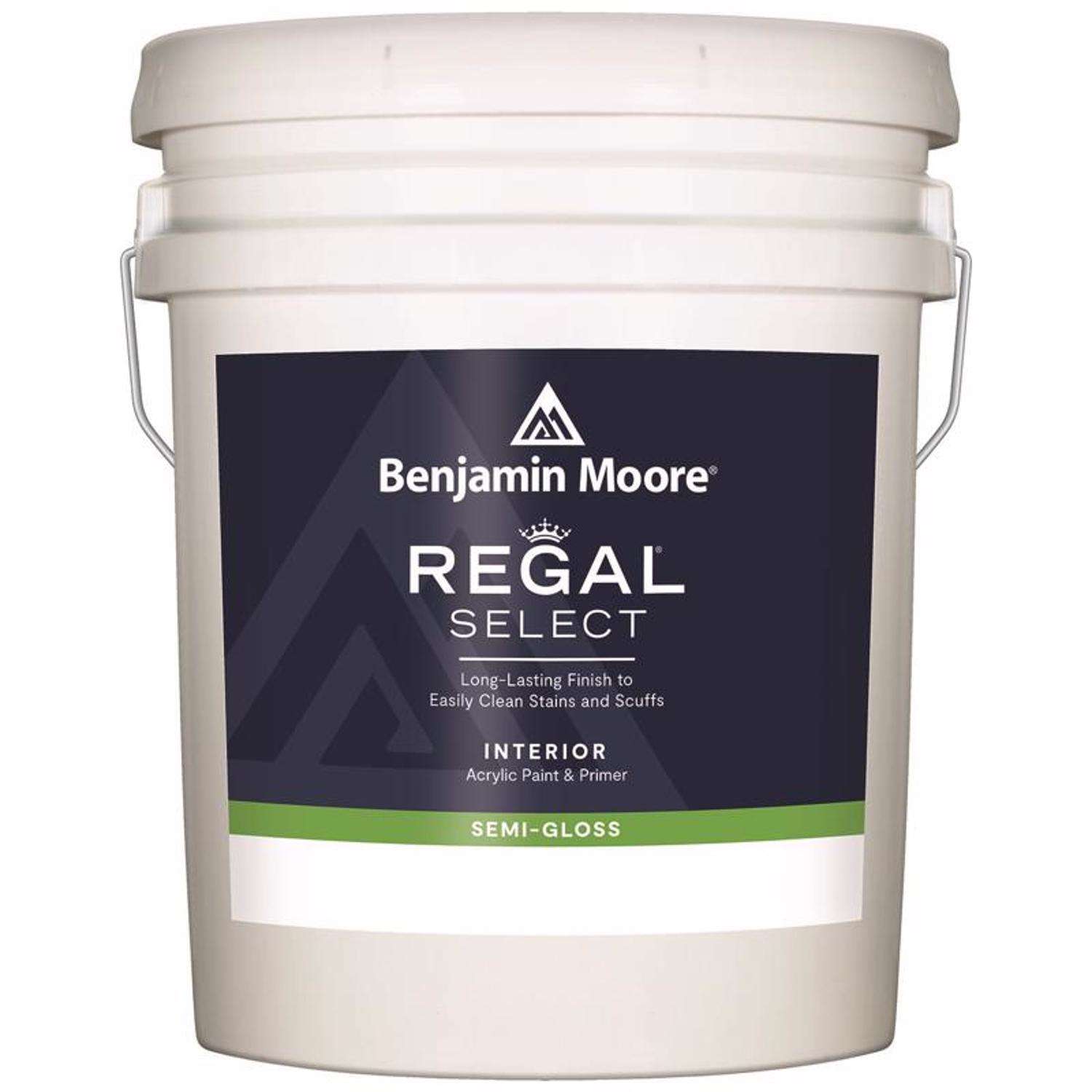 Benjamin Moore Regal Select SemiGloss Base 1 Paint and Primer Interior