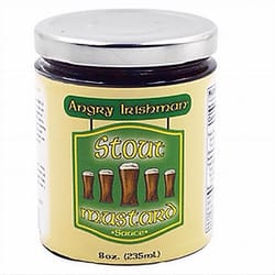 Angry Irishman Stout Mustard Hot Sauce 8 oz