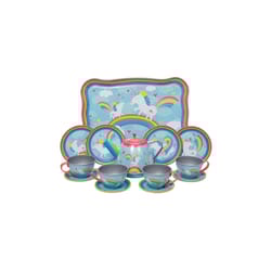 Schylling Tin Tea Set Multicolored 15 pc