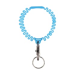 Nite Ize Band-It 2.5 in. D Plastic Blue Wristband Key Ring