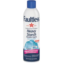 Faultless Fresh Scent Heavy Starch Spray 20 oz