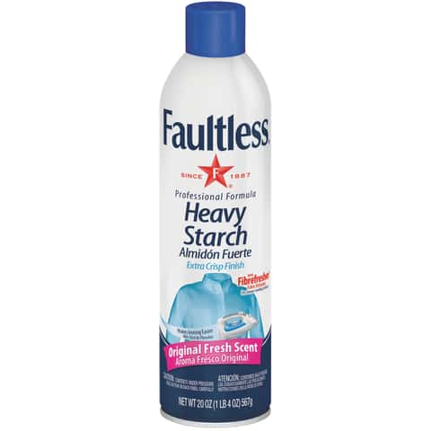 FAULTLESS Spray Starch (20 Oz, 3 Pack) New Premium Starch Ironing