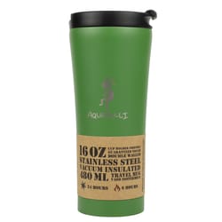 Aquapelli 16 oz Green BPA Free Vacuum Insulated Mug