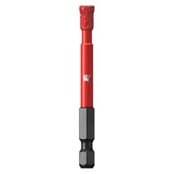 Diablo 1/4 in. Diamond Grit 5.52 in. L X 1/4 in. D Hole Saw