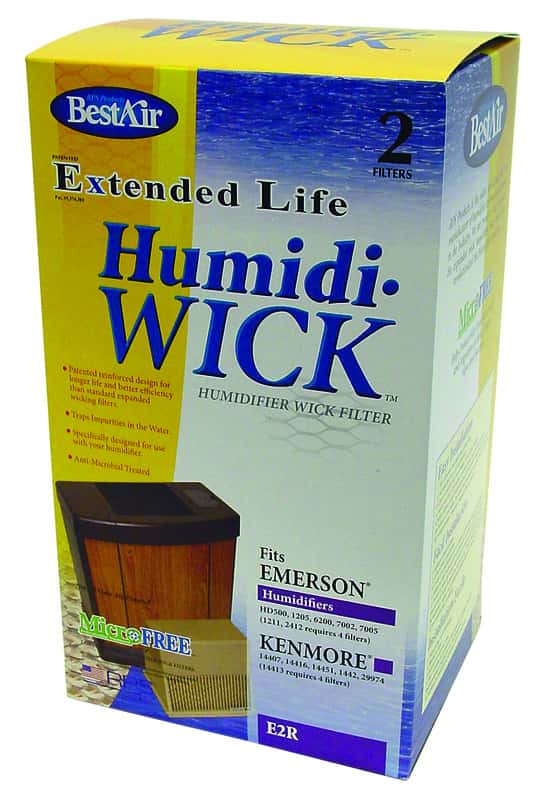 BestAir Humidifier Wick 2 pk For Fits for Essickair, Emerson and