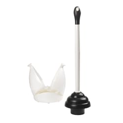 PlumbCraft Toilet Plunger 6 in. L X 4 in. D