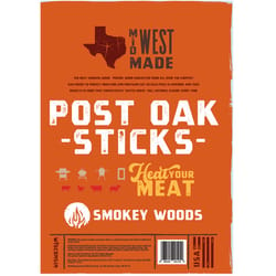 Smokey Woods All Natural Post Oak Cooking Logs 1 cu ft