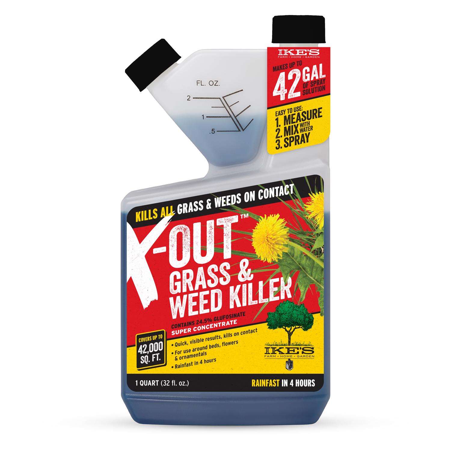 Ike's XOut Weed and Grass Killer Concentrate 1 qt Ace Hardware