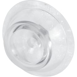 Prime-Line 3/4 in. W Vinyl Clear Door Stop Mounts to wall 2-5/16 in.