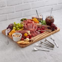 Maison du Fromage Silver Stainless Steel Charcuterie Serving Set