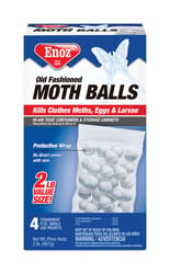 (6 Pack) Enoz Cedar Scented Moth Balls, Packets Kill Clothes Moths and Carpet Beetles, 6 oz,, Size: 36 oz