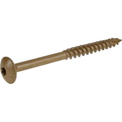 HILLMAN Power Pro 5/16 in. X 4 in. L Star Steel Lag Screw 1 pk