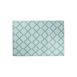 Ritz 21 in. L X 14 in. W Blue Polyester Drying Mat