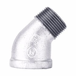 STZ Industries 1/2 in. FIP each X 1/2 in. D MIP Galvanized Malleable Iron 45 degree Street Elbow