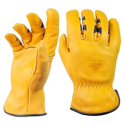 Bear Knuckles Driver Gloves Yellow L 1 pk