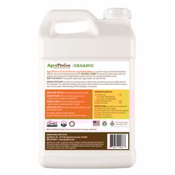 AgroThrive Yes Flowers/Fruits/Vegetables 3-3-5 Fertilizer 2.5 gal
