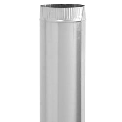 Imperial 7 in. D X 24 in. L Galvanized Steel Furnace Pipe
