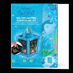 Handstand Kitchen Totally Twilight Sea Life Lantern Art Set Mulicolored 18 pc