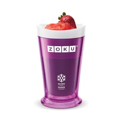 Zoku Purple ABS Plastic Slush and Shake Maker