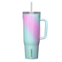 Corkcicle Cruiser 40 oz Unicorn Wonderland BPA Free Insulated Straw Tumbler