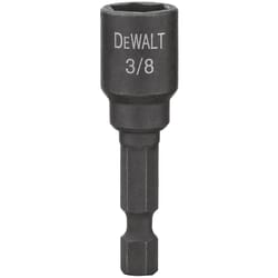 DeWalt Impact Ready 3/8 in. X 1-7/8 in. L Black Oxide Nut Driver 1 pc