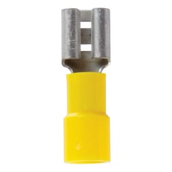 Jandorf 12-10 Ga. Insulated Wire Female Disconnect Yellow 5 pk