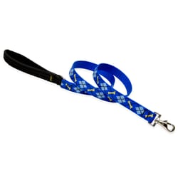 Lupine Pet Original Designs Multicolor Dapper Dog Nylon Dog Leash