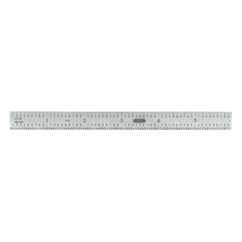 Universal Stainless Steel Ruler Standard/metric 6 59026 : Target