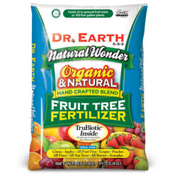Dr. Earth Natural Wonder Organic Fruits/Vegetables 5-5-2 Plant Fertilizer 25 lb