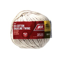 Ace 200 ft. L Natural Twisted Cotton Twine - Ace Hardware