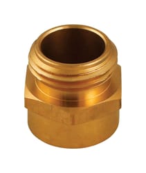 Plumb Pak Brass 1/2 in. D X 3/4 in. D Hose Adapter 1 pk