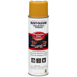 Rust-Oleum Industrial Choice Caution Yellow Inverted Marking Paint 17 oz